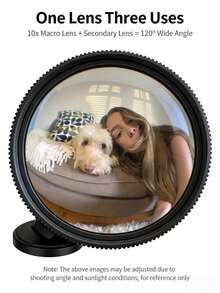 Fisheye Lens, Macro Lens, Wide Angle Lens, Special Effects Lens, Magnifying Lens For Smartphone - Multicolor - View 2