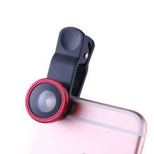 Universal Clip-On 3-In-1 Phone Camera Lens Kit – Wide Angle + 180° Fisheye + Macro Lenses For IPhone & Android – Portable Smartphone Lens Set For Travel, Selfies & Close-Up Pics - Gold - View 7
