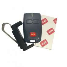 Transmisor inalámbrico de 2/4 botones con código de desplazamiento de 433 MHz para abrir puertas de garaje de forma inalámbrica - Azul Marino - Ver 1