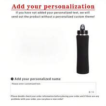 Personalized Insulated Stainless Steel Water  With Straw - Engraved Fitness/Cycling , Perfect Gift For Men & Women - Blue - View 4