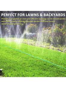 3-30m Green Flexible PVC Garden Hose, Leak-Proof, Suitable For Trampoline Cooling/Garden/Lawn Watering - Green - View 2