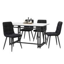 Dining Table & Chair Sets - Black - View 3
