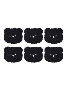 2/4pcs Pet Hair Remover, Suitable For Clothes Drying, Reusable, Non-Electric Lint Remover, Reduces Wrinkles, Saves Drying Time, Cute Bear Shape, Easily Removes Washer Lint And Pet Hair, Clothing Cleaner, Cleaning Supplies - Multicolor - View 5