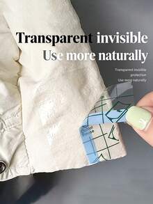 这款高品质透明PU胶带专为羽绒服设计。它易于裁剪和粘贴，非常适合容易沾染污渍的羽绒服，尤其适用于领口和袖口等部位。这款羽绒服领口保护贴是防止化妆品污渍、保持领口清洁的理想之选。 - 彩色 - 查看 1