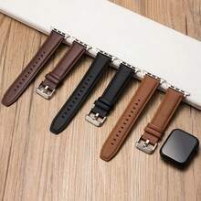 适用于 Series 11（42mm、46mm、44mm、40mm、41mm、45mm）的 PU 皮革表带，也适用于 Series 11、10、9、8、7、Ultra 和 3（49mm）的皮革表带。 - 黑色 - 查看 4