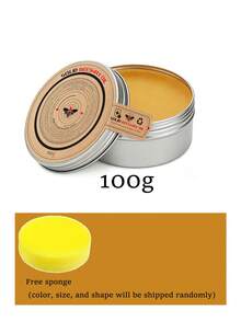 3.53 Oz Wood Conditioner And Polish Beeswax - Furniture Refinishing New Shine Cleaner Polish Care Wax Oil - Includes Sponge - Solid Wood Beeswax Polish For Rosewood Furniture And Floors - Essential Home Product To Restore Shine To All Types Of Wood - one-size - View 8