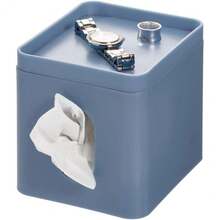 Cosmetic Storage Box & Rack - Bleu poussiéreux - Voir 11
