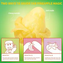 AMOS Peelerz Pineapple Gummy Candy 3oz Bag Peelable Fruit-Shaped Candy Fun Peeling Gummy Snack Made With Real Juice - Quả dứa - Xem 4