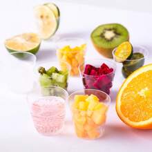 1000 Pack Plastic Shot Glasses,1 Oz Disposable Cups 1 Ounce Tasting Cups Ideal For Whiskey, Wine Tasting,Food Samples - trong suốt - Xem 3