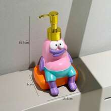 1pc Cartoon Fish Refillable Dispenser Bottle For Hand Wash, Shampoo, Body Wash, Lotion - Portable Travel Size Container, Great Gift Idea