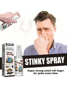 Fart Spray, Funny Prank Stinky Joke Lasting Odor Entertainment Gag Gift, Stress Relief Liquid Spray, Suitable For Easter, Birthday, Gag Gifts, Teens Funny Toys, Creative Toys, Office Stress Relief Toys, New Year Gifts, Student Recess Toys - Multicolor - View 5