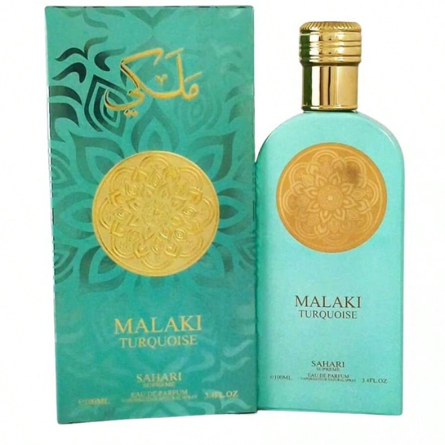 Perfume Arabe para Mujer 100ml EDP Edicion Turquesa Aroma Floral Oriental