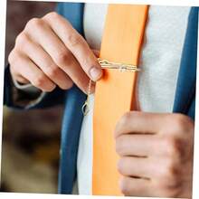 Clip De Corbata De Nota Musical Pasador De Corbata De Metal Alfiler De Corbata Decorativo De Metal Clips De Corbata Clip De Corbata Decorativo Lazos Clips Golden Cobre - 1 - Ver 5