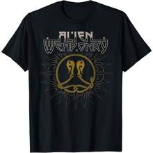 Alien Weaponry-Camiseta con logotipo de Sun - Negro - Ver 1