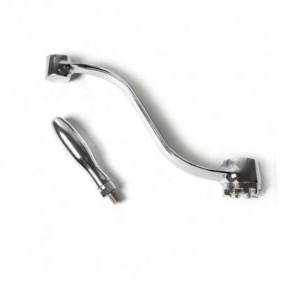 9 Teeth Crank Milling Machine Knee Handle Mill Part, Swivel Handle, Milling Machine Lifting Crank