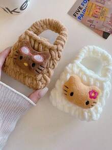 Sanrio 1Pc Hello Kitty Handheld Earphone Storage Bag Mini Protective Case Gift - View 1