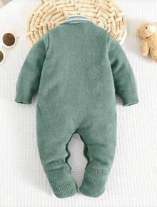 Nika Baby Baby Boy's Knitted Clothes, Caio Brand, Green. - 薄荷綠 - 查看 2