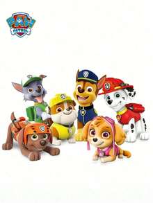 Paw Patrol 1件，汪汪队立大功系列角色室内装饰摆件，收集可爱卡通迷你桌面配件，爱心收藏派对用品，情人节，感恩节，节日派对礼物，生日礼物（款式随机） - 彩色 - 查看 7