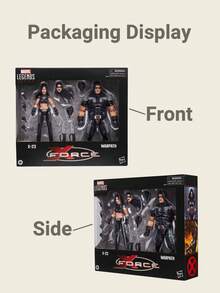 Hasbro Marvel Legends Series - X-23 & Journey Duo Pack | Officially Licensed, Cool Toy Set, Complete Accessories, ABS Plastic, Marvel Fans, Christmas, Birthday Gift, Collectible Toy - Multicolor - View 11
