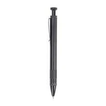 1.0mm Medium Black Metal Ballpoint Pen - Smooth Writing Black Ink Ballpoint Pen | High-End Durable Retractable Pen For School, Home And Office - Black - View 6