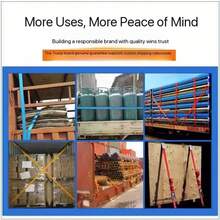 一套重型 2 英寸 x 20 英尺棘轮捆绑带，带双 J 型钩，拉力强度 4400 磅，用于固定货物、草坪设备和摩托车。 - 4公分寬 - 查看 4