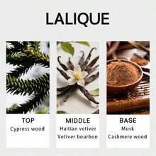 Lalique Encre Noire Men Eau De Toilette Spray 100ml Woody Fragrance Men's Perfume Authentic Original Product Long-Lasting Scent - 木質香調 - 查看 2