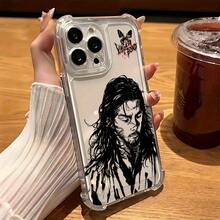 CLC La funda de teléfono Langke Palace Musashi es adecuada para iPhone 11, 12, 13, 14, 15, 16 Pro Max, con protección anticaída en las cuatro esquinas y diseño transparente para evitar caídas. Es simple y a la moda para negocios, y el cultivo de artes marciales y de la búsqueda de Musashi. - Mezcla de colores - Ver 6