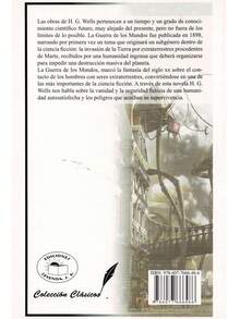 La Gue... de los Mundos - Clásico de la ciencia ficción apocalíptica que revolucionó la literatura universal - Obra maestra de H. G. Wells sobre invasiones extraterrestres, supervivencia humana - Recomendado para jóvenes, adultos, amantes de la ciencia ficción, el suspenso y las novelas distópicas - Ideal para lectores apasionados por los clásicos, el pensamiento futurista y los temas de tecnología y civilización - Editorial: Leyenda - ciencia ficción, extraterrestres, invasión alienígena, novela clásica, distopía, H. G. Wells, literatura universal, apocalipsis, humanidad, supervivencia, tecnología.  Recomendada para lectores jóvenes y adultos, estudiantes, apasionados de la ciencia ficción clásica, y para todos aquellos interesados en temas como el futuro, la tecnología, el espacio exterior y el comportamiento humano ante lo desconocido. - Libro único - Ver 2