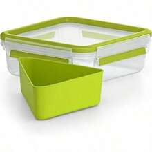 Lunch Box &  Tfal Master Seal To Go contenedor hermético para sandwich apto para microondas y resistente al congelador ideal para conservar transportar y recalentar alimentos K3100812 - Mundo transparente - Ver 4