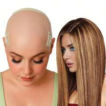 Non-Slip Adjustable Wig Grip Cap Suitable For Both Women And Men, Providing A Secure Hold For Lace Front Wigs And Various Hairpieces. Designed With A Headband For Enhanced Stability While Maintaining Comfort. Reusable And Easy To Adjust To Fit Different Head Sizes. Made With Breathable, High-Quality Material For Ventilation And All-Day Wear Without Discomfort. Ideal For Daily Use, Photography, Stage Performances, Or Party Styling. Sleek And Durable Design Allows Easy Wearing And Maintenance, Making It A Practical Accessory For Wig Enthusiasts, Stylists, And Everyday Hair Management, Combining Functionality And Aesthetic Appeal. - 黑色 - 查看 2