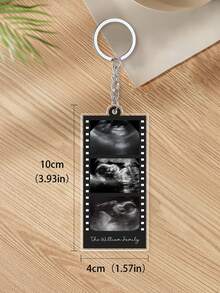 1个定制照片钥匙扣 - 5种款式，个性化照片吊坠，独特纪念品，定制照片钥匙扣，送给朋友、家人的礼物，生日礼物，情人节礼物，个性化定制礼物，情侣礼物，适用于家居、办公室、车钥匙等，情人节男士礼物，男友礼物，个性化配饰，背包吊坠，圣诞礼物，个性化礼物，实用时尚 - 彩色 - 查看 21