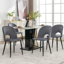 Dining Chairs - Grey - View 3