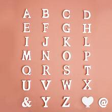 1pc Multicolor Acrylic Decorative Letter - A Vibrant Modern Home Decor Accent, Perfect For Displaying Initial Letters Or Inspirational Words