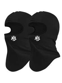 1/2/3 piezas Pasamontañas unisex, máscara de esquí de unicolor y transpirable, adecuada para ciclismo, senderismo, escalada, deportes y actividades al aire libre diarias