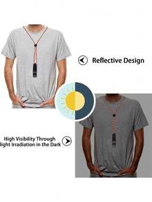 4 Pcs Silbatos De  Con Cordón Reflectante Ajustable Silbato Marino De Plástico De Emergencia Silbato De  Silbato Marino Kit De Supervivencia De Emergencia Para Exteriores (4 Pcs),36696383 - Multicolor - Ver 5