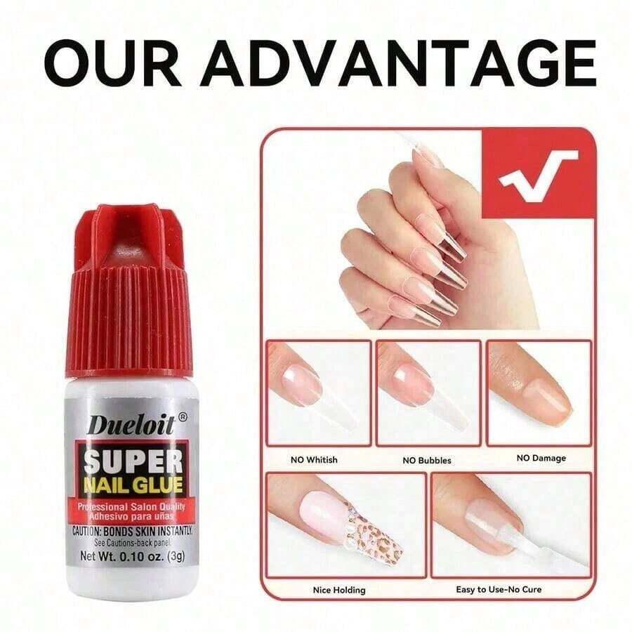 1pcs/6pcs Nail Glue Press On Nails Nails JSLU - 預設 - 查看 1