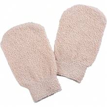 ifrmmy Bath Shower Gloves Mitt for Exfoliating and Body Scrubber (2 packs) - por defecto - Ver 7