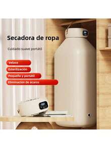 Secador Portátil de Ropa, Camisas, Calzados, Secadora Eléctrica en ciclo 3D, Secado a temperatura constante, Ropa suave y protectora, Apto para una variedad de telas, Desodorización y eliminación de ácaros, secadora compacta para el hogar, departamento, caravana, viajes - Tipo de Enchufe A USA (110-127V) - Ver 9