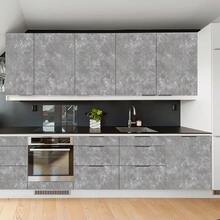 1 Roll Of Charcoal Grey Self-Adhesive Wallpaper, Minimalist Plain PVC Wallpaper, Industrial Concrete Effect Wallcovering, Suitable For Office, Living Room, Bedroom And Dining Room Wall Decoration, Minimalist Vintage Aesthetic Wallpaper - Multicolor - View 11