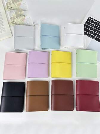 Portada de cuaderno de hojas sueltas M5, planificador de bolsillo portátil, diario, libreta de bocetos, útiles escolares, adecuado para la escuela, la oficina y la sala de estudio