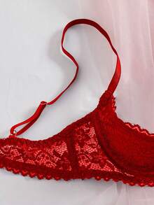 Sexy Lingerie, Romantic Black Lingerie With A Bust. Unique Design, Stimulate Unlimited Imagination, Show Romantic Atmosphere