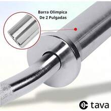 Barra Z Olímpica 20lbs para Curl y Bíceps – Acero Sólido, Ideal para Entrenamiento de Fuerza en Casa o Gimnasio.mancuernas para ejercicio/barra para hacer ejercicio/mancuernas/pesas para hacer ejercicio - por defecto - Ver 5