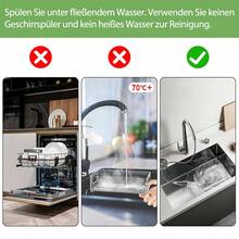 Kühlschrank-Organizer-Set, 8-teilig (4 Größen), Küchenaufbewahrungsbox für Vorratskammer, Gefrierschrank, Schrank, Schublade und Büro - Weiss - Übersicht 5