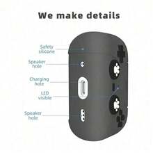 AirPodsPro 2nd/1st Generation Case Cover Cute Game Style Soft Skin Silicone Protective Compatible With Apple AirPodsPro Case 2023/2022/2019 - Black - View 6