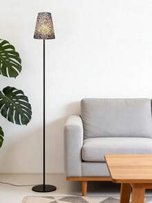 1pc Flower Pattern Floor Lamp, Minimalist Elegant Decor Piece Suitable For Bedroom, Living Room, Office, Atmosphere Lamp, Night Light - Multiple Colors - View 4