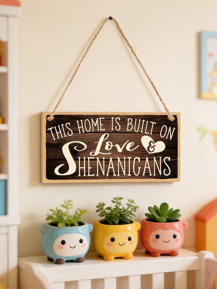 1 قطعة لافتة زخرفية على شكل حرف LOVE من الخشب الخفيف الوزن، بنمط جوز الهند، لتعليقها داخل المنزل، مناسبة لديكور غرفة عيد الحب، الحفلات العطلات، وتجمعات المنزل - متعدد الألوان - مشاهدة 1