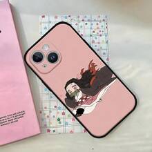 Funda de Teléfono N-nezuko Kamado Suave TPU Amigable con la Piel para iPhone 17/16/15/14/13/12/11 Series: PRO, MAX, PLUS, Mini - z1 - Ver 12