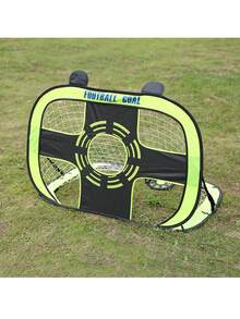 1pc 2-In-1 Mini Portable Foldable Soccer Goal, Soccer Match & Training Frame