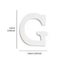 1pc Multicolor Acrylic Decorative Letter - A Vibrant Modern Home Decor Accent, Perfect For Displaying Initial Letters Or Inspirational Words