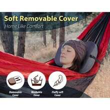 TREKOLOGY Almohada Inflable Aluft Pro, Cojín Portátil para Acampar y Mochileros, Almohada Compacta para Camping, Playa y Viajes - / - Ver 3